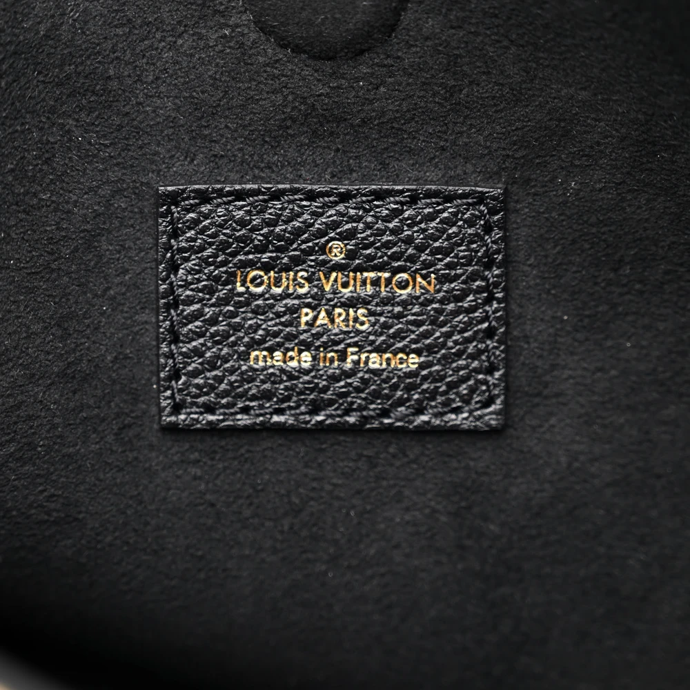 Louis Vuitton Vendome MM Black Monogram Canvas Gold Hardware