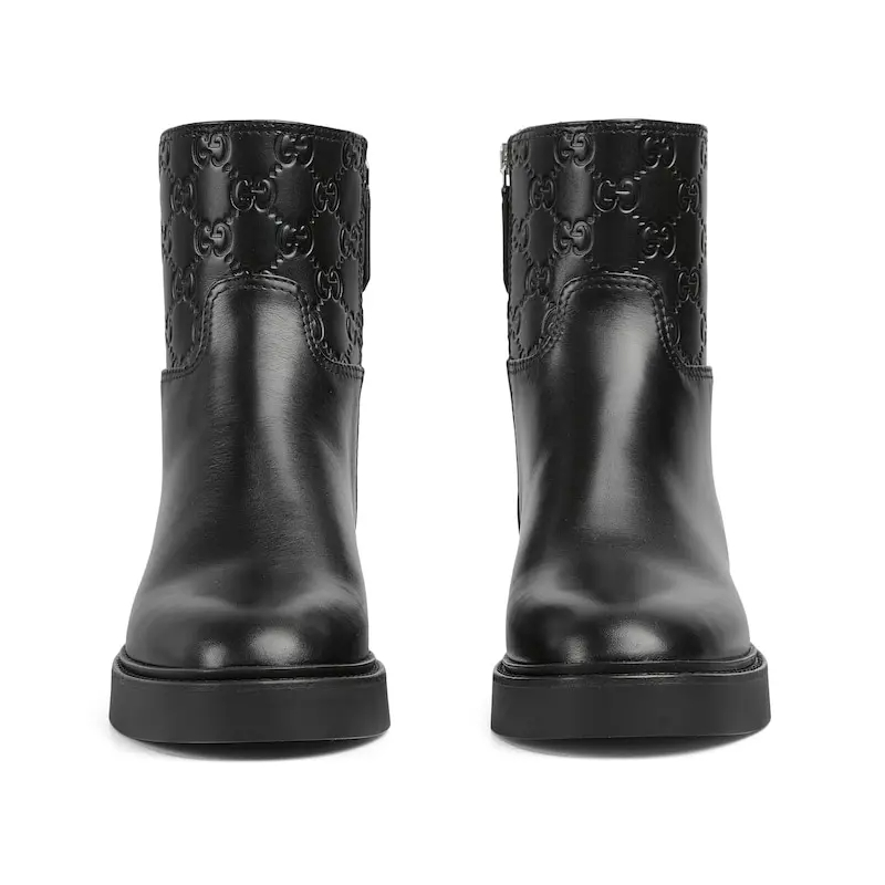 Gucci black ankle boots
