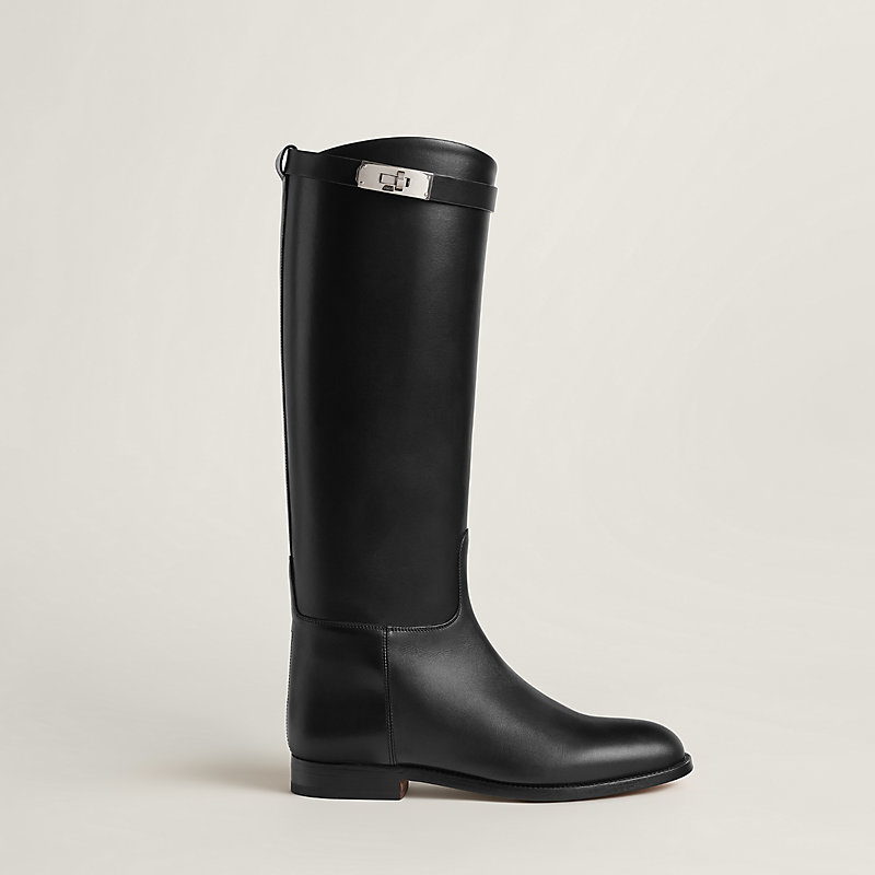 HERMES Jumping  Black boots