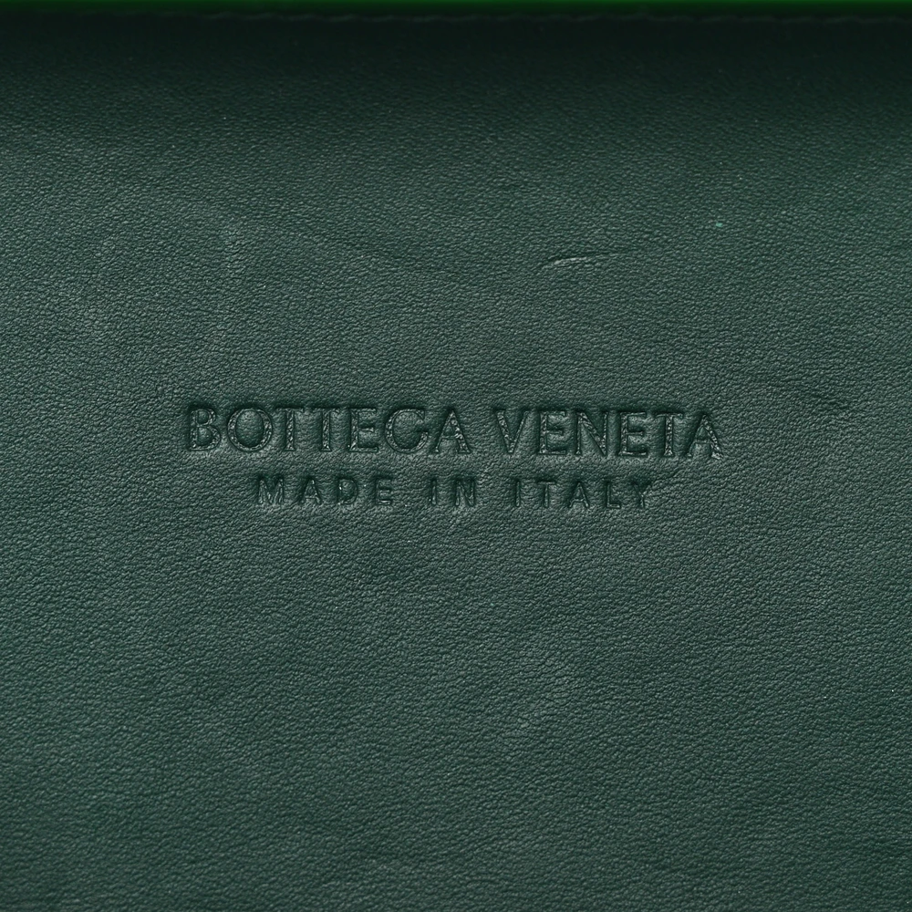 Bottega Veneta Mini Intrecciato Knot on Strap Metallic Envy Calfskin Leather