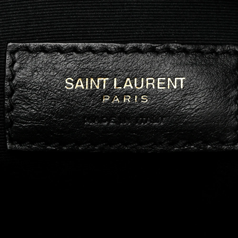 Saint Laurent Medium Lou Camera Bag Opyum Red Monogram Calfskin Matelasse Leather Gold Hardware