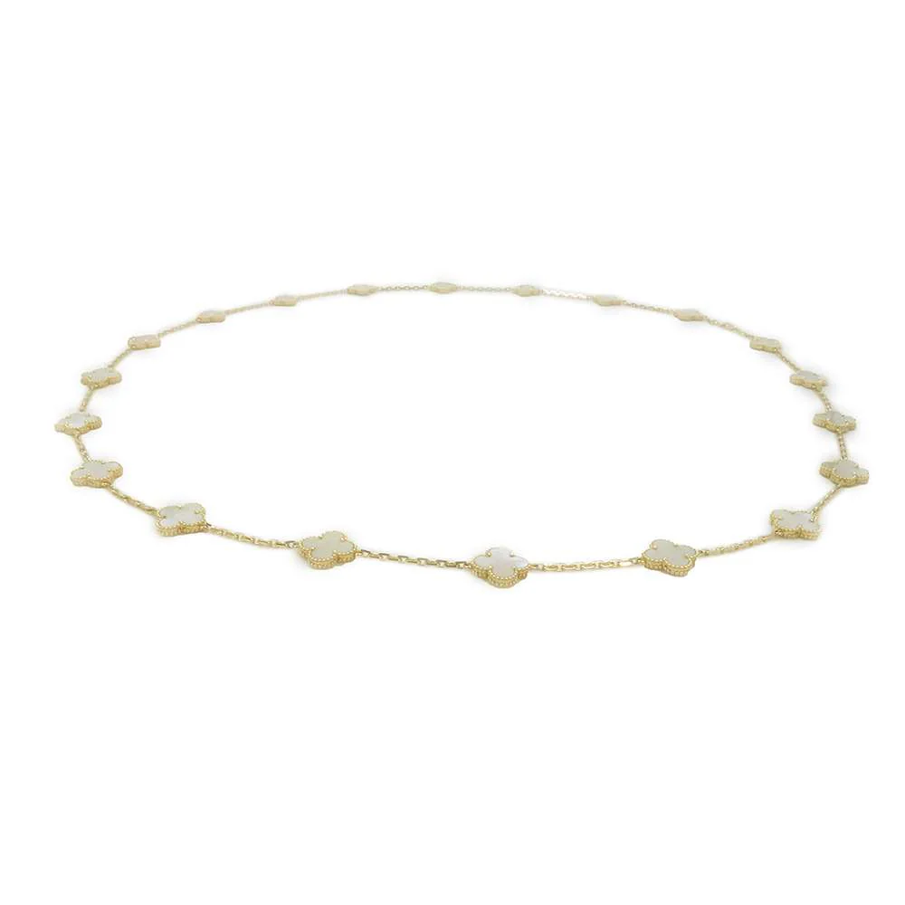 Van Cleef & Arpels Vintage Alhambra long necklace 20 motifs