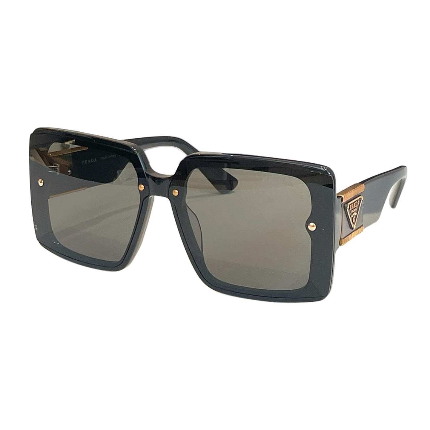 Prada square frame glasses eggplant/black/green/leopard black/purple-pink/blue/leopard brown color Size 69口10-142