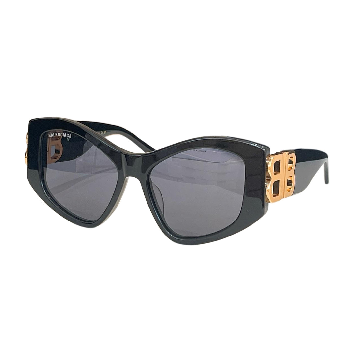 Balenciaga glasses black/leopard/green/brown/pink/white color Size 55口17-130