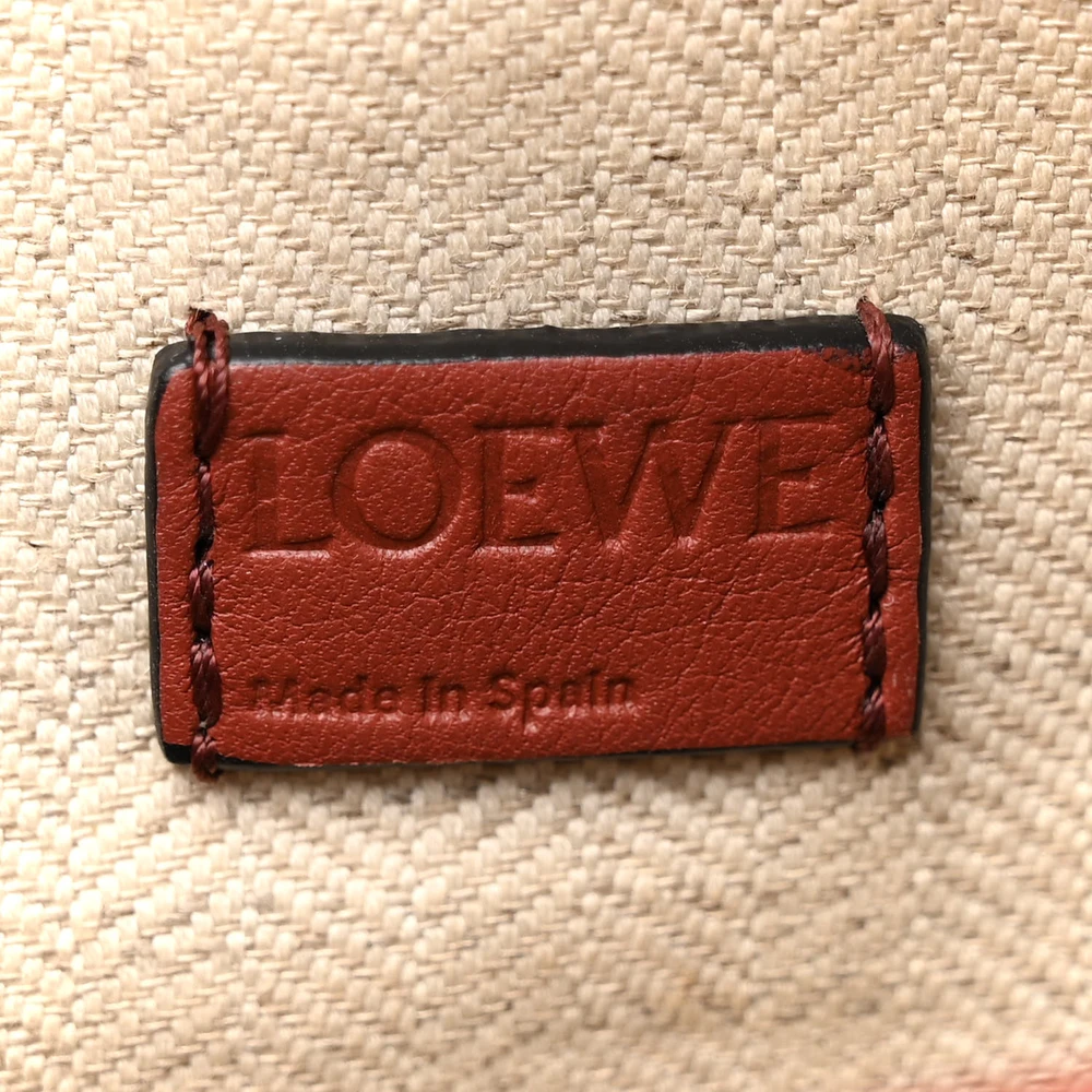 Lushentic Loewe Puzzle Bag Mini | Spice Pumpkin Calfskin