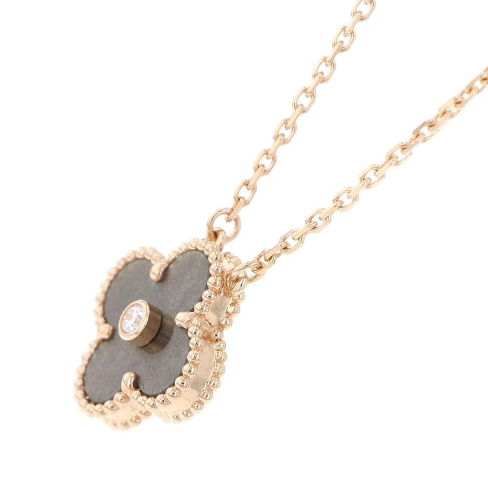 Van Cleef & Arpels Vintage Alhambra 1PD Necklace 2023 Holiday Collection