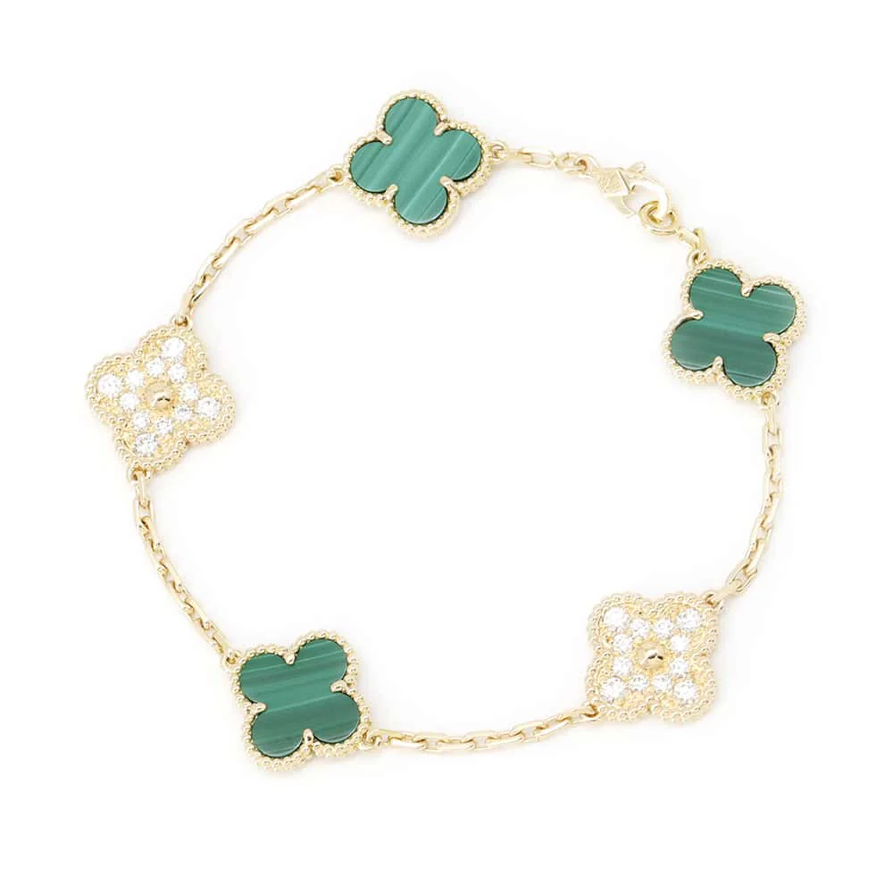 Van Cleef & Arpels Vintage Alhambra Bracelet 5 motifs