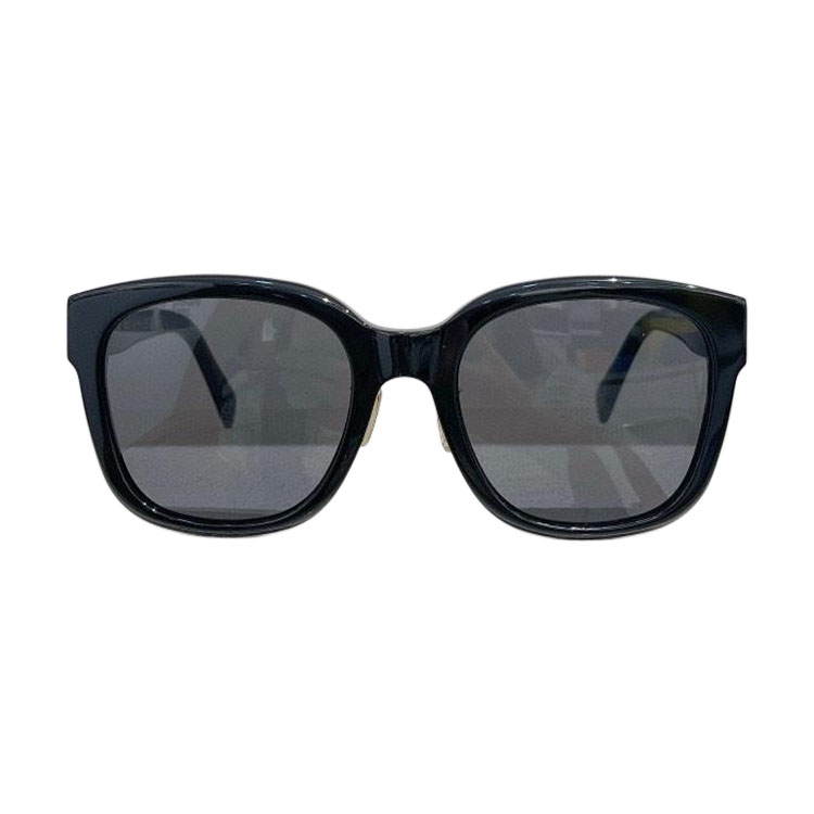 Celine square frame glasses black/pink/beige color Size 55口21-145