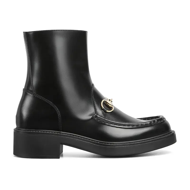 Gucci black ankle boots