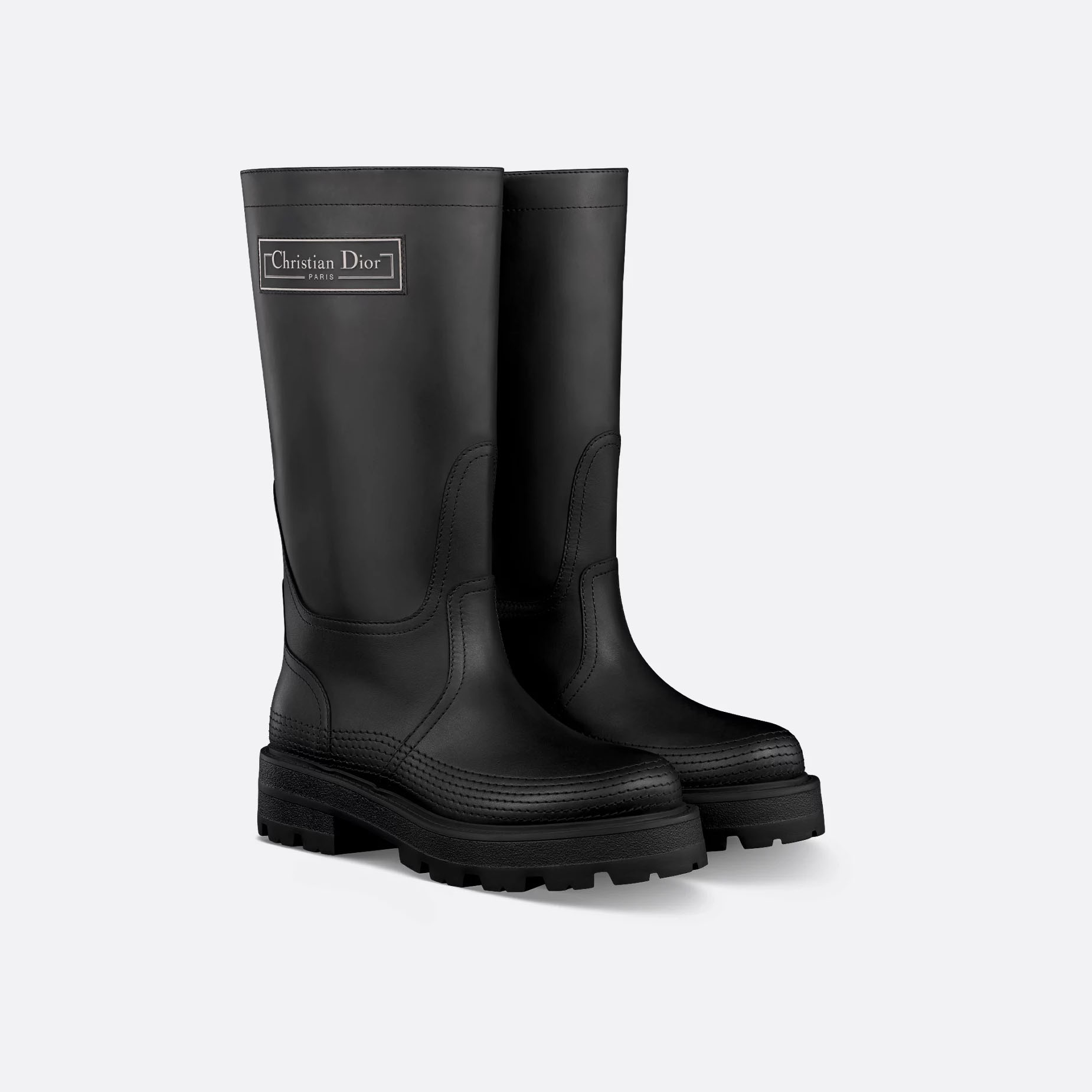 Dior black boots