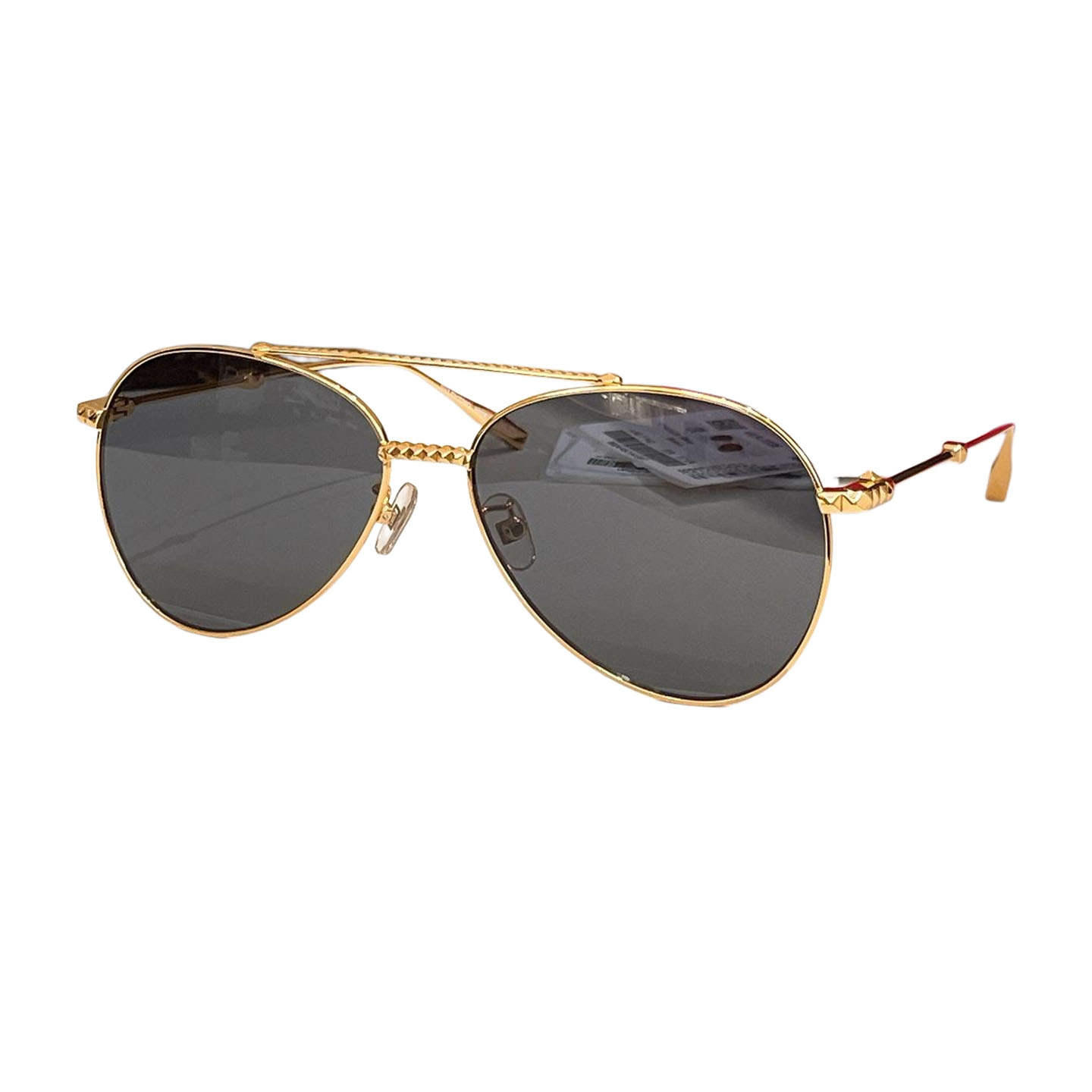 Valentino Pilot glasses black/black gold/gold/eggplant/green/blue/brown color Size 60口17-142