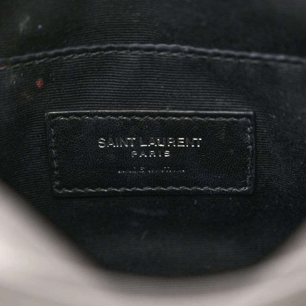 Saint Laurent Small Lou Belt Bag Asphalt Monogram Lambskin Leather