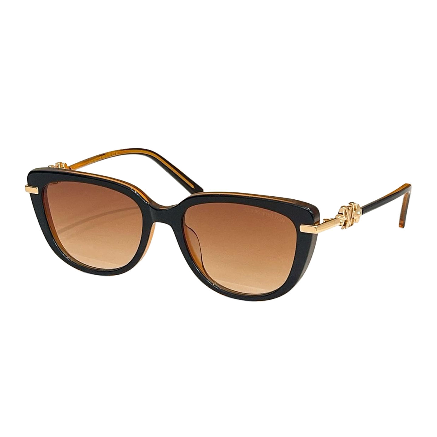 Louis Vuitton glasses black/black brown/mauve/white/eggplant/leopard color Size 56口19-150