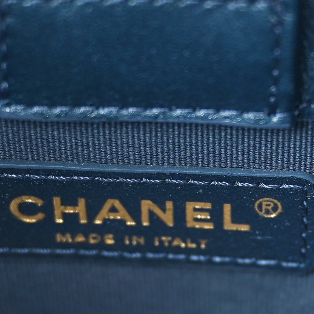 Chanel Hobo Medium Blue Quilted Washed Denim Aged Gold Hardware