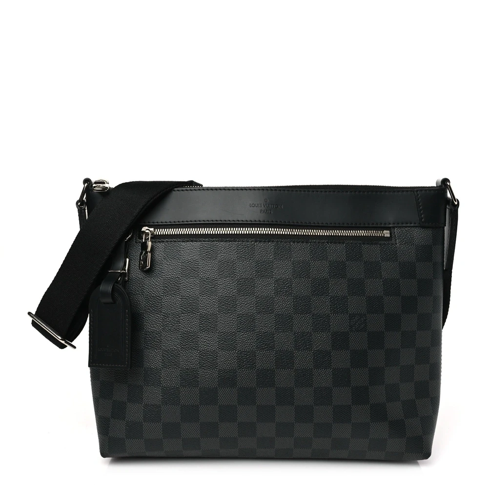 Louis Vuitton Mick PM Damier Graphite Canvas Silver Hardware