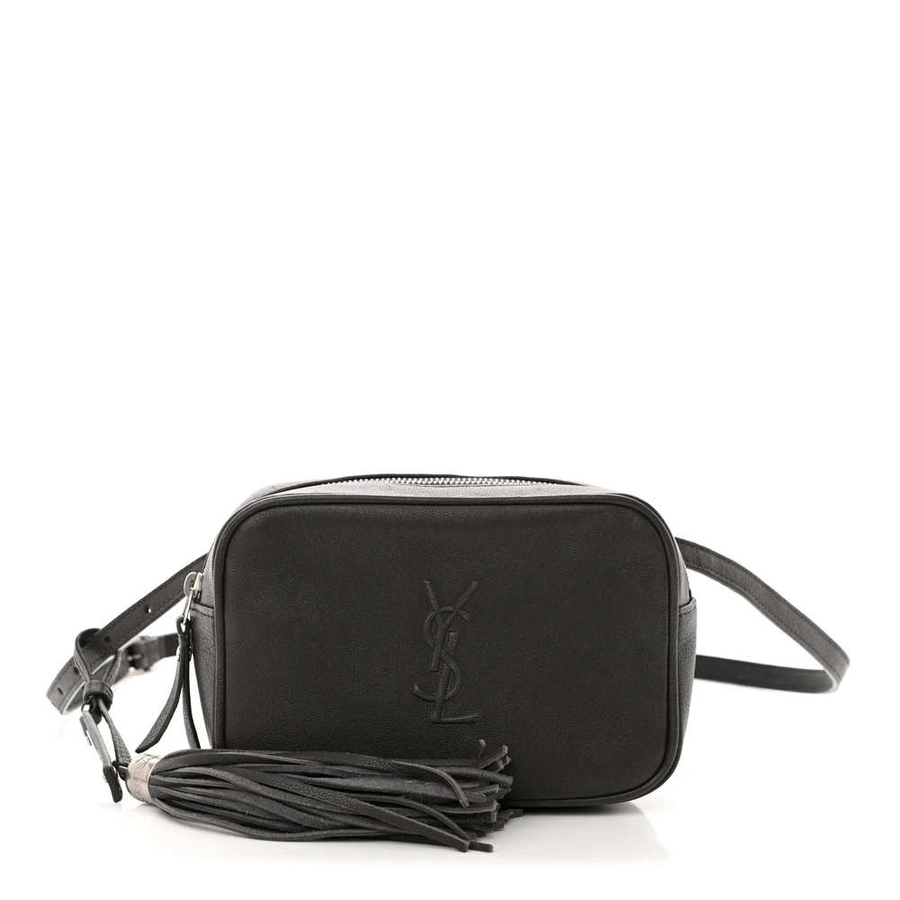 Saint Laurent Small Lou Belt Bag Asphalt Monogram Lambskin Leather