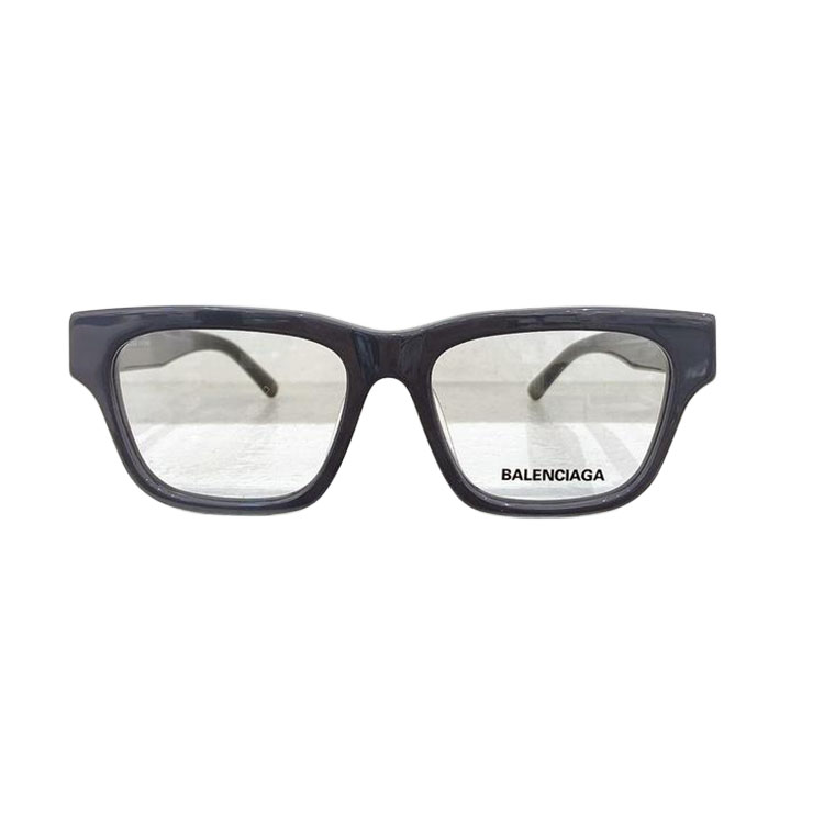 Balenciaga square frame glasses black silver/leopard cyan/coffee/black gold/blue brown/black yellow color Size 53口18-145