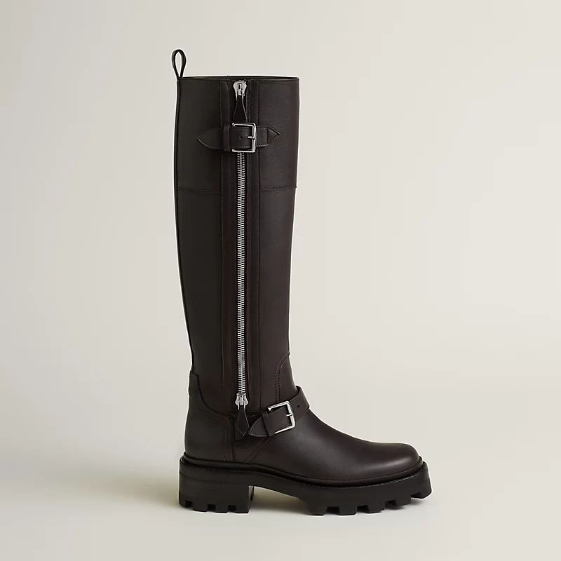 HERMES Jaime Brown boots