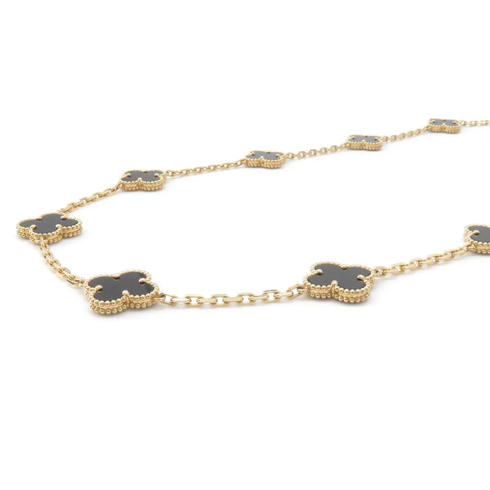 Van Cleef & Arpels Vintage Alhambra Long Necklace 20 motifs