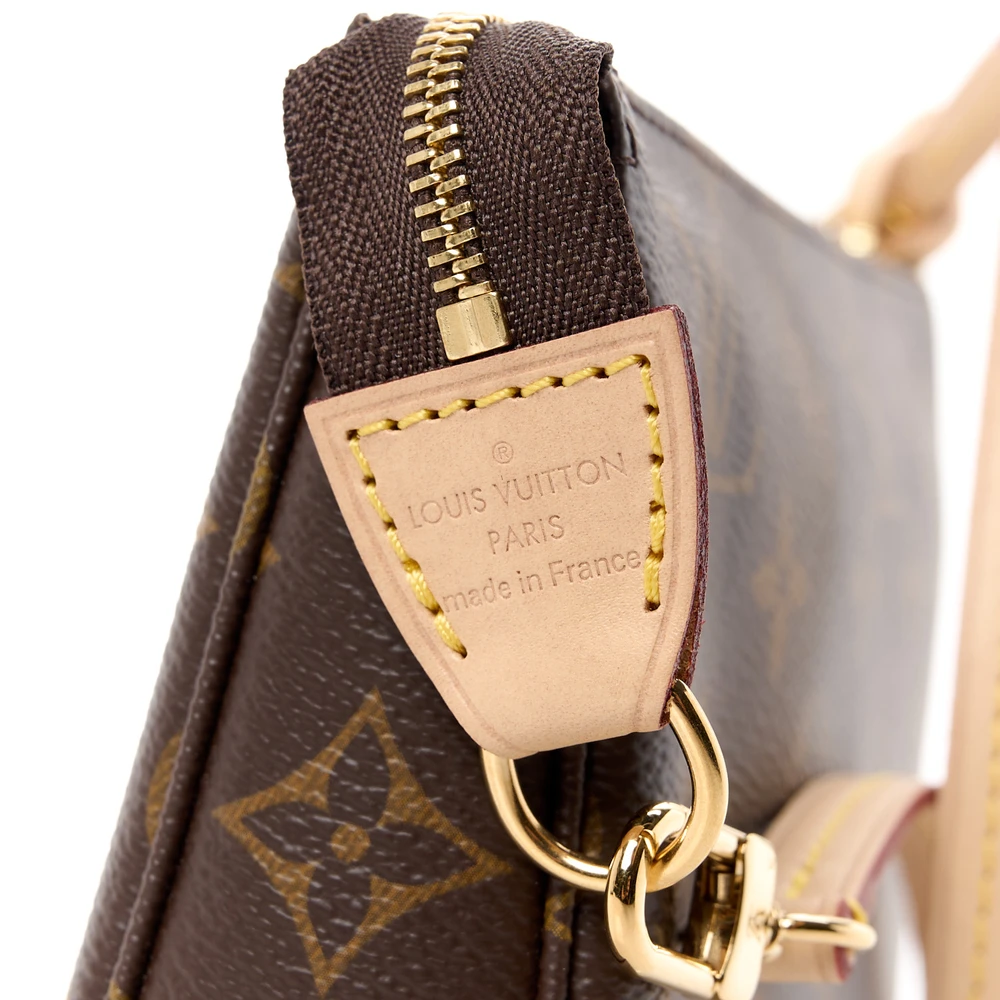 Louis Vuitton Pochette Accessoires NM BB Monogram Canvas Gold Hardware