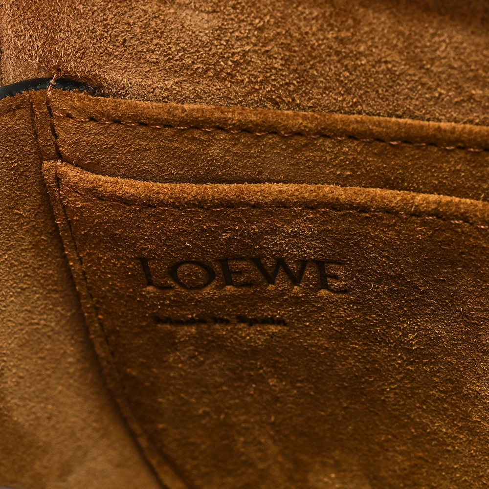 Loewe Gate Dual Bag Mini Ash Grey Jacquard Calfskin Leather