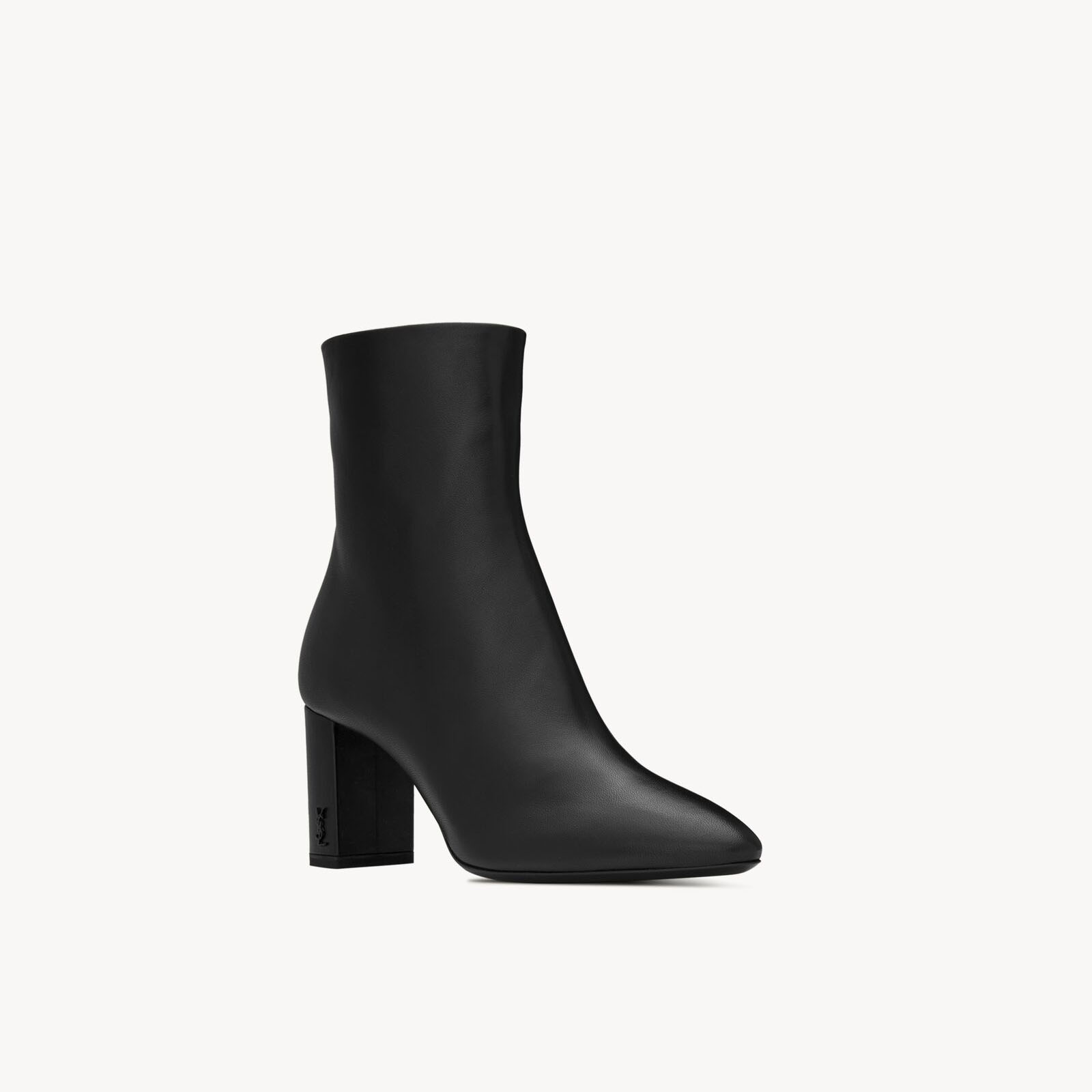 Yves Saint Laurent Sleek leather ankle boots