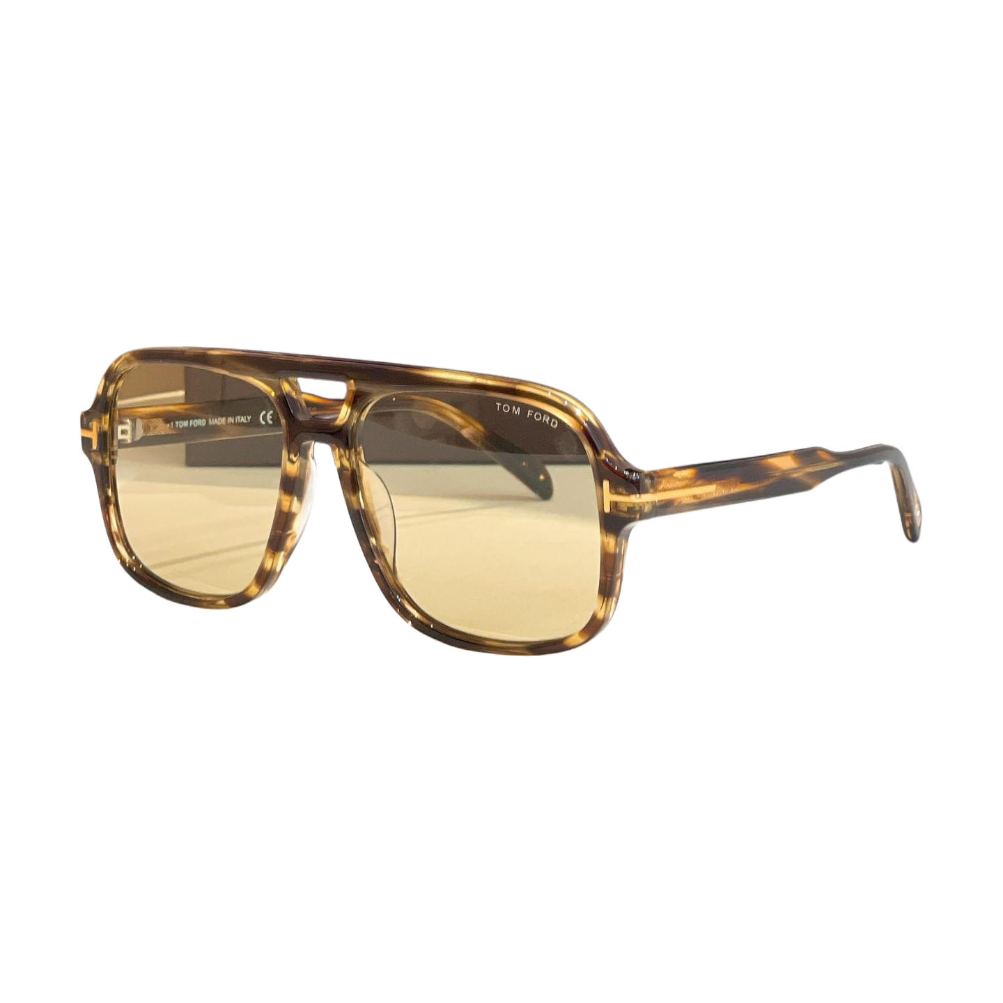 Tom Ford Pilot glasses yellow leopard/brown leopard/black leopard/black tawny/black/eggplant/leopard red color Size 60口18-140