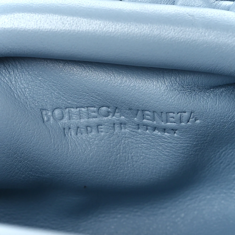 Bottega Veneta Mini Coin Purse Ice Butter Calfskin Leather