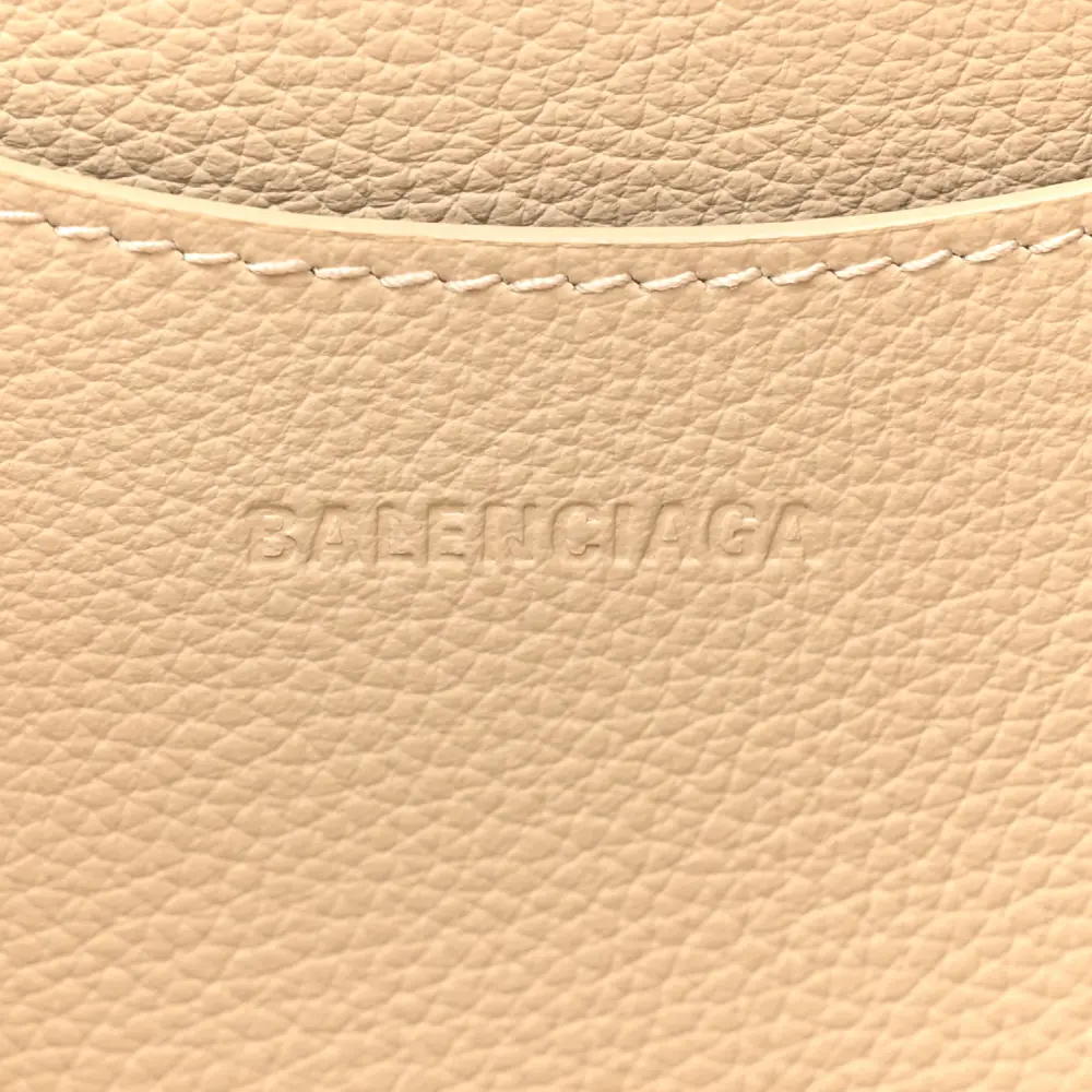 Balenciaga S Neo Classic City Bag Cream Grained Calfskin Leather Silver Hardware