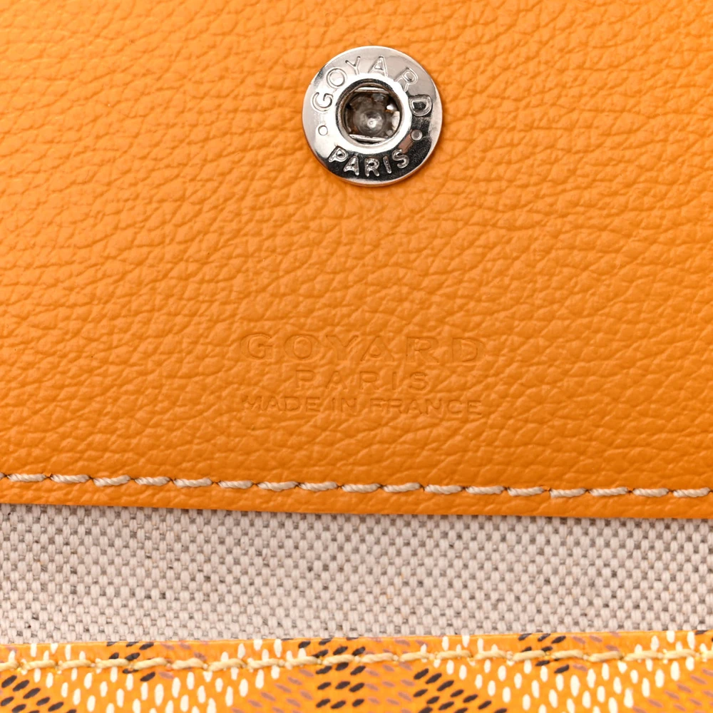 Goyard Boheme Hobo PM Yellow Goyardine Canvas