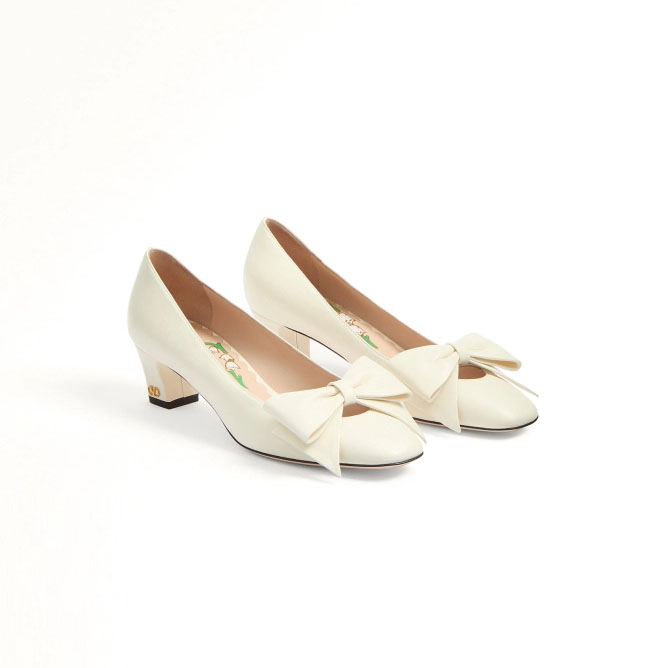 VALENTINO Sheepskin heels (4.5 cm high heel)