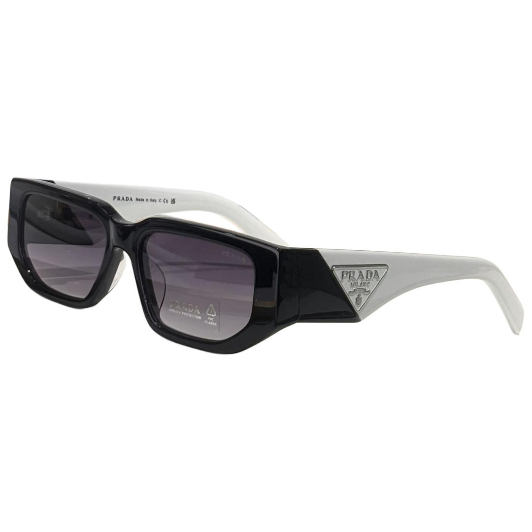 Prada square frame glasses white/black/beige/grey/yellow/coral color Size 54口18-140