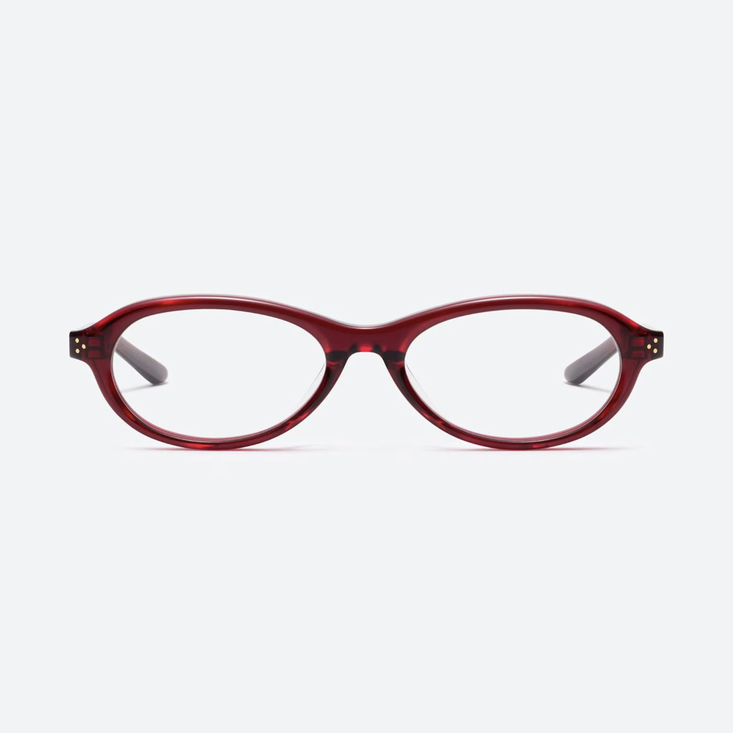Saint Laurent oval glasses red/black/blue color Size 54口18-145