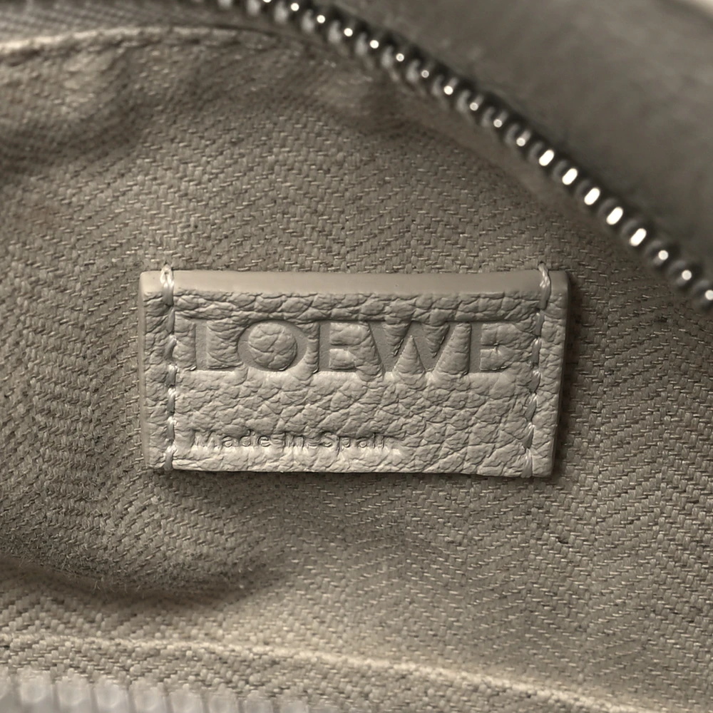 Loewe Puzzle Bag Small Soft White Soft Grained Calfskin Leather