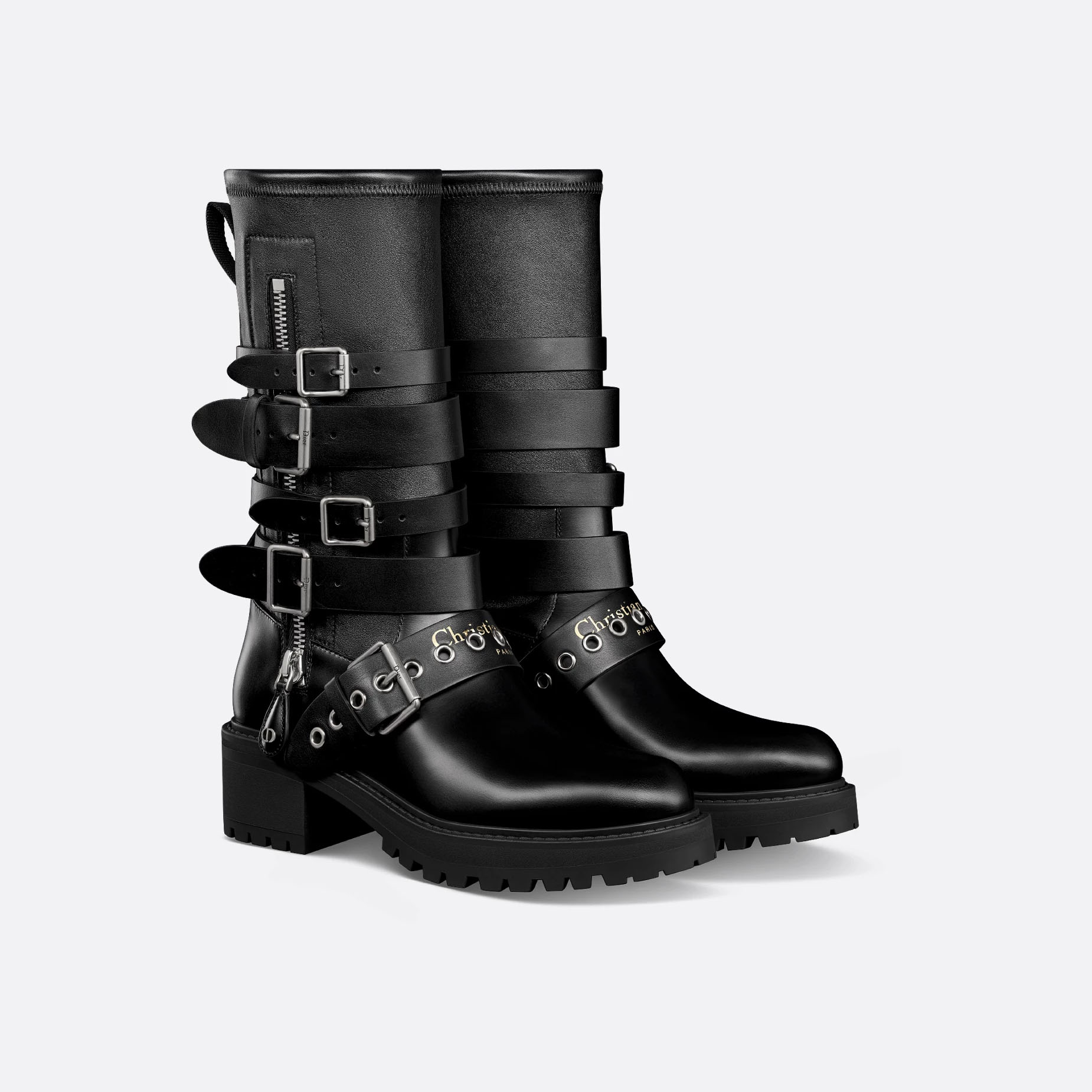 Dior black boots