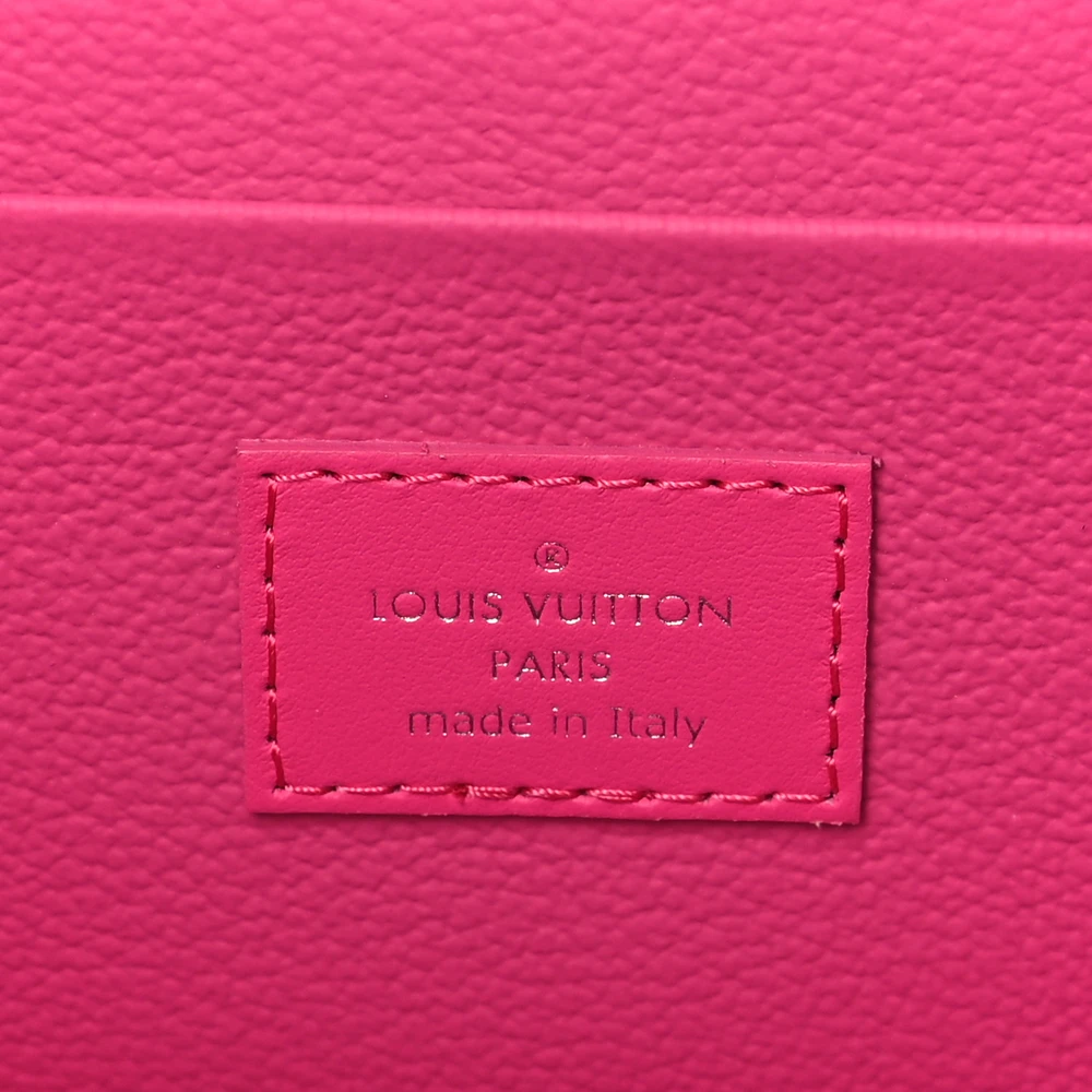 Louis Vuitton Nice BB Fuchsia Monogram Macassar Canvas