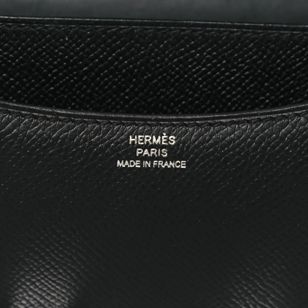 Hermès Constance 18 Black Epsom Leather Gold Hardware