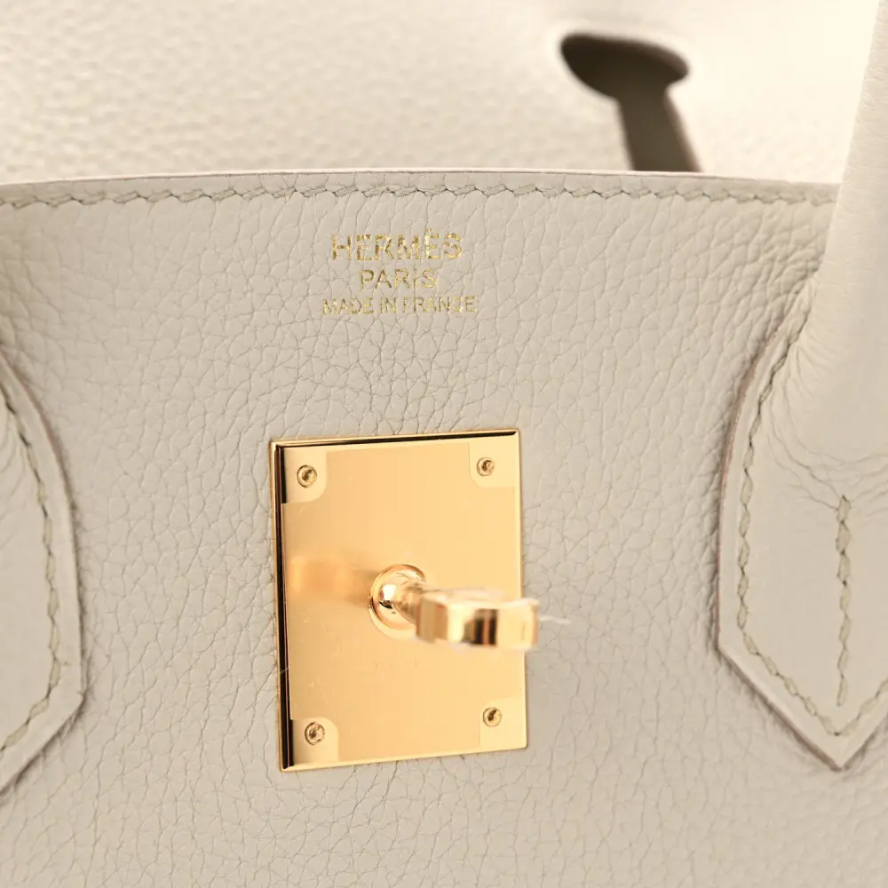 Hermès Birkin 30 Beton Togo Leather Gold Hardware