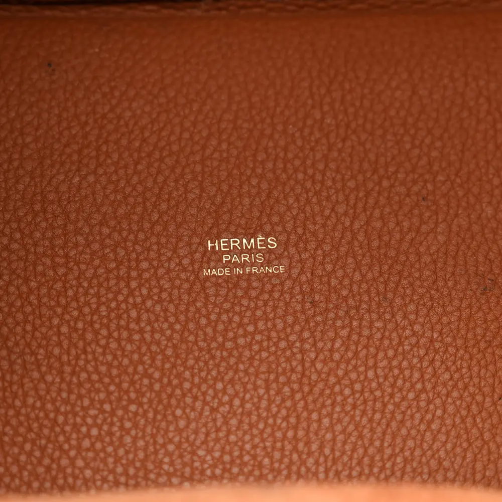 Hermès Picotin Lock 18 PM Brown Taurillon Clemence Leather Gold Hardware