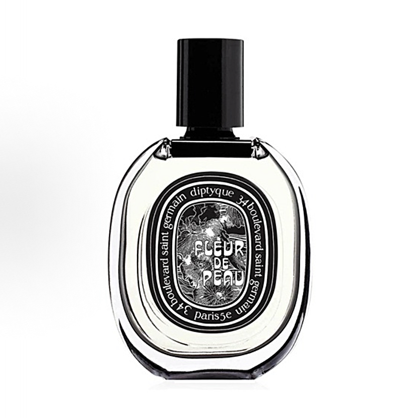 DIPTYQUE The Black Bottle FLEUR DE PEAU WOMEN 75ml Fragrance ( Edp )