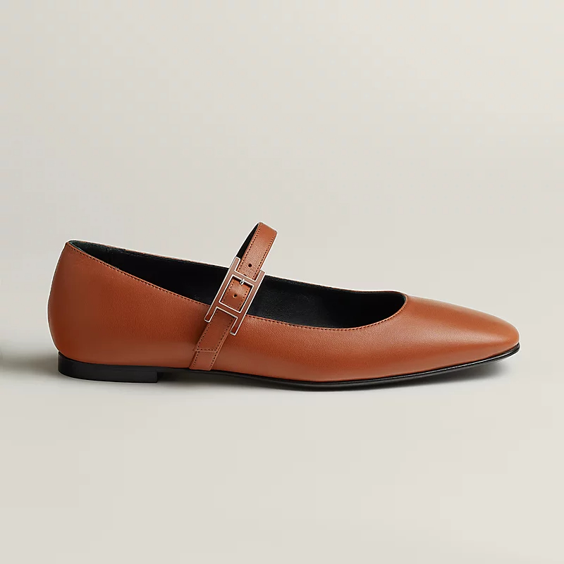 HERMES Jane Brown Ballet Shoes