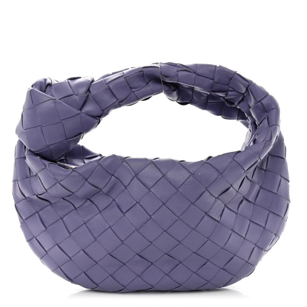 Bottega Veneta Mini Intrecciato Jodie Lavender Nappa Leather