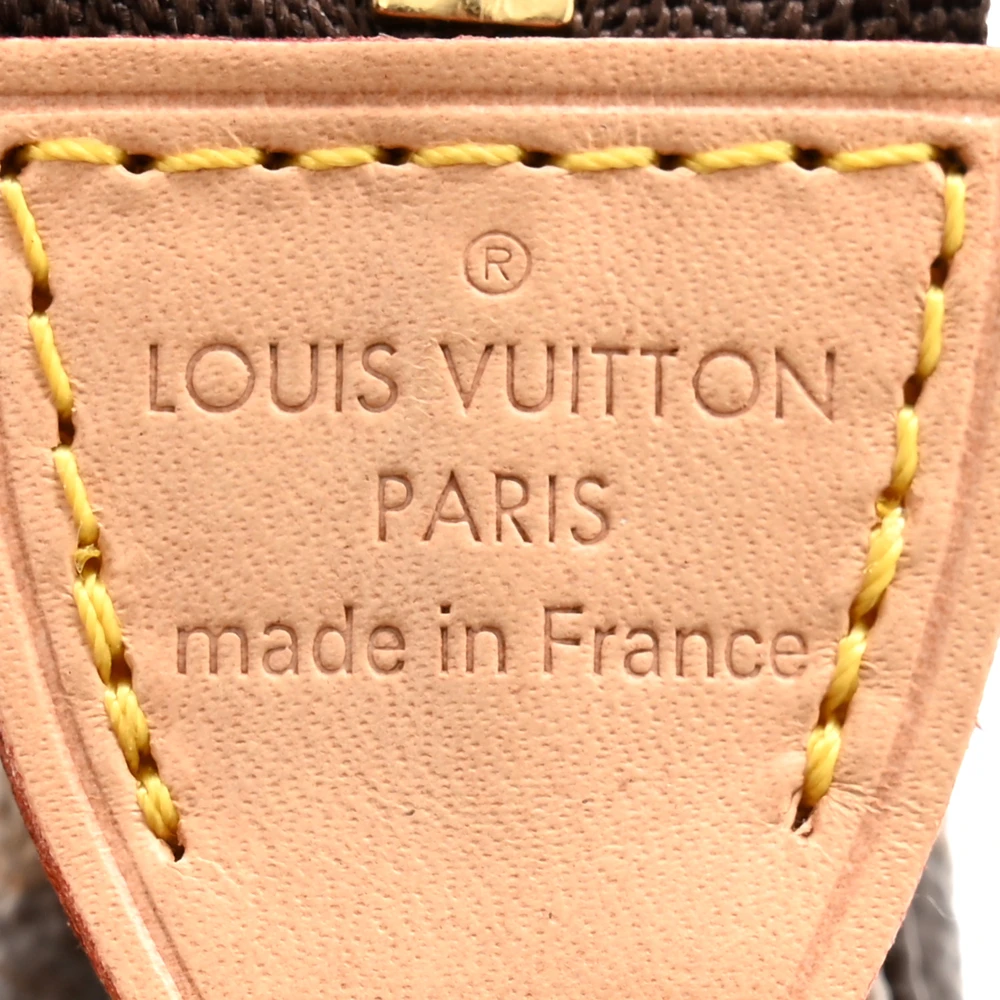 Louis Vuitton Pochette Accessoires BB Monogram Canvas Gold Hardware