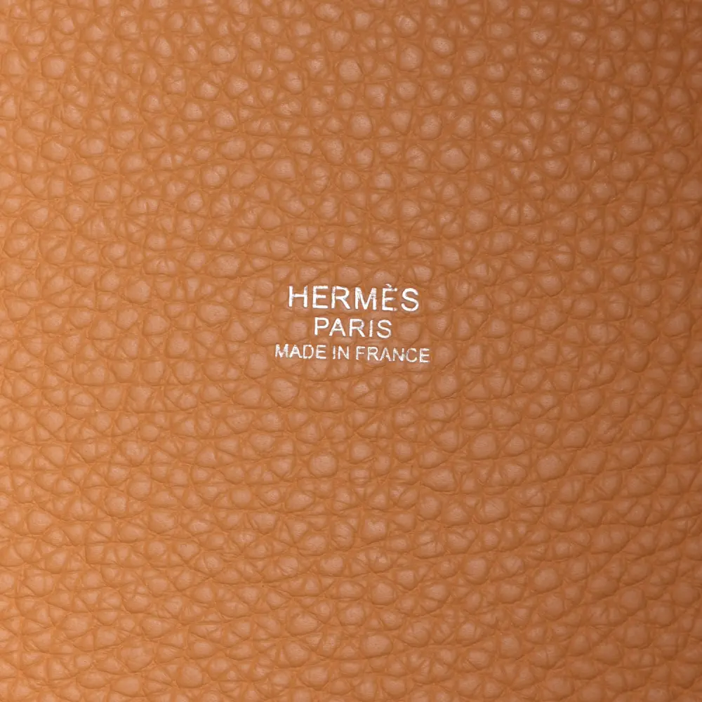 Hermès Picotin Lock 18 PM Natural/Sable Taurillon Clemence Leather Palladium Hardware