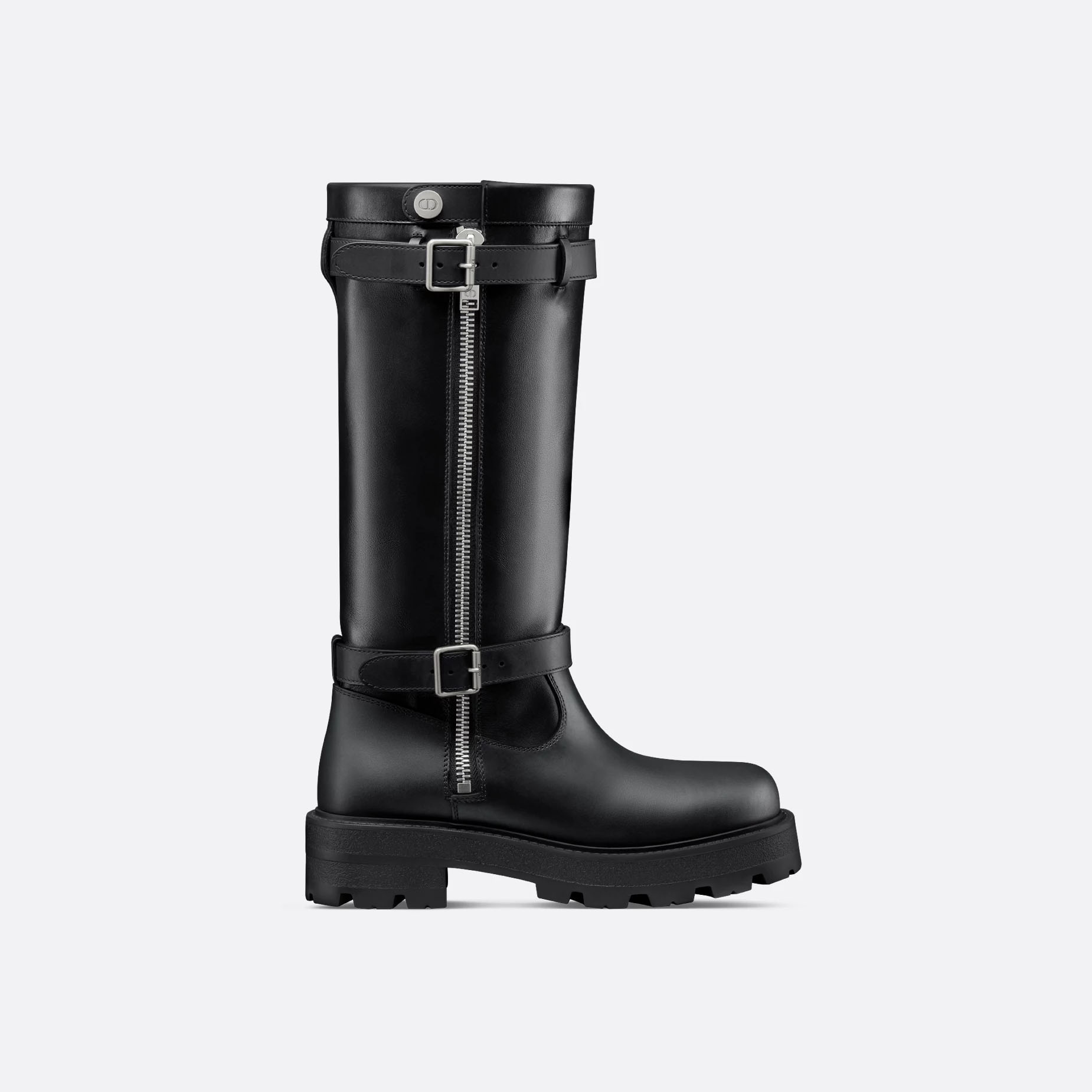 Dior black long boots