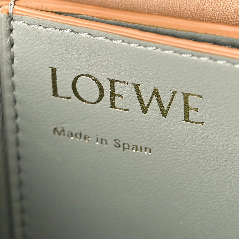Loewe Goya Bag Mini Warm Desert Silk Calfskin Leather Gold Hardware