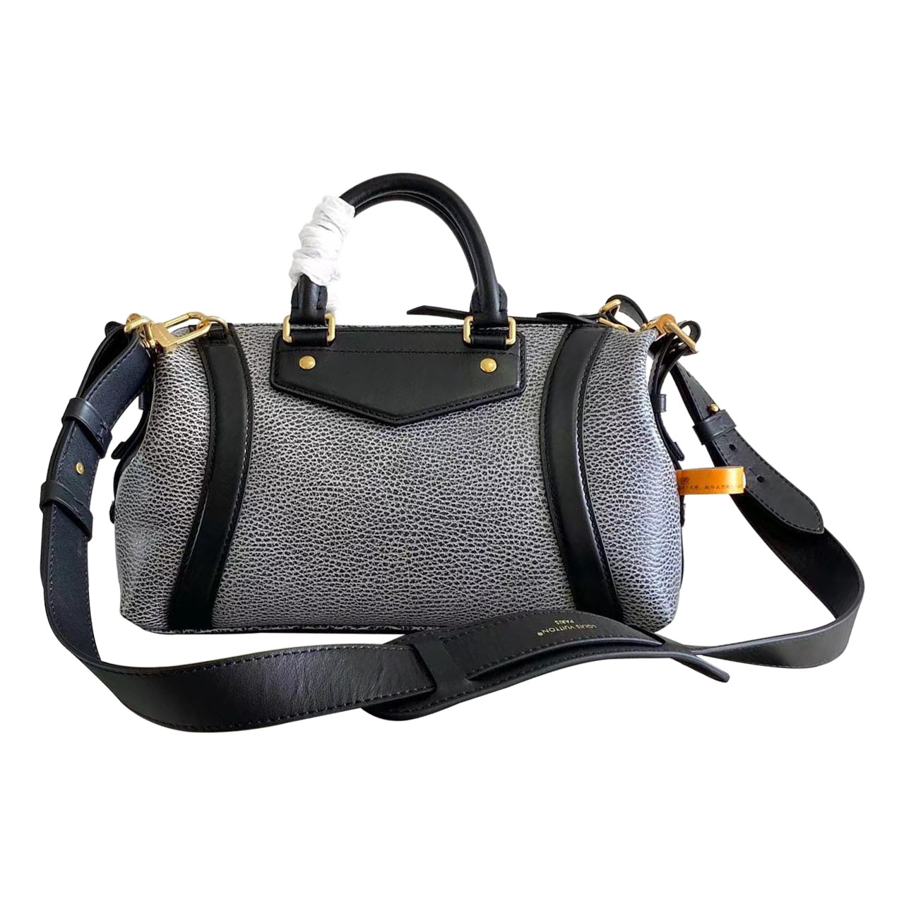 Louis Vuitton Biker PM Black Lambskin Leather Gold Hardware