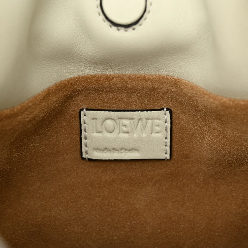 Loewe Flamenco Knot Bag Mini Light Celadon Calfskin Leather