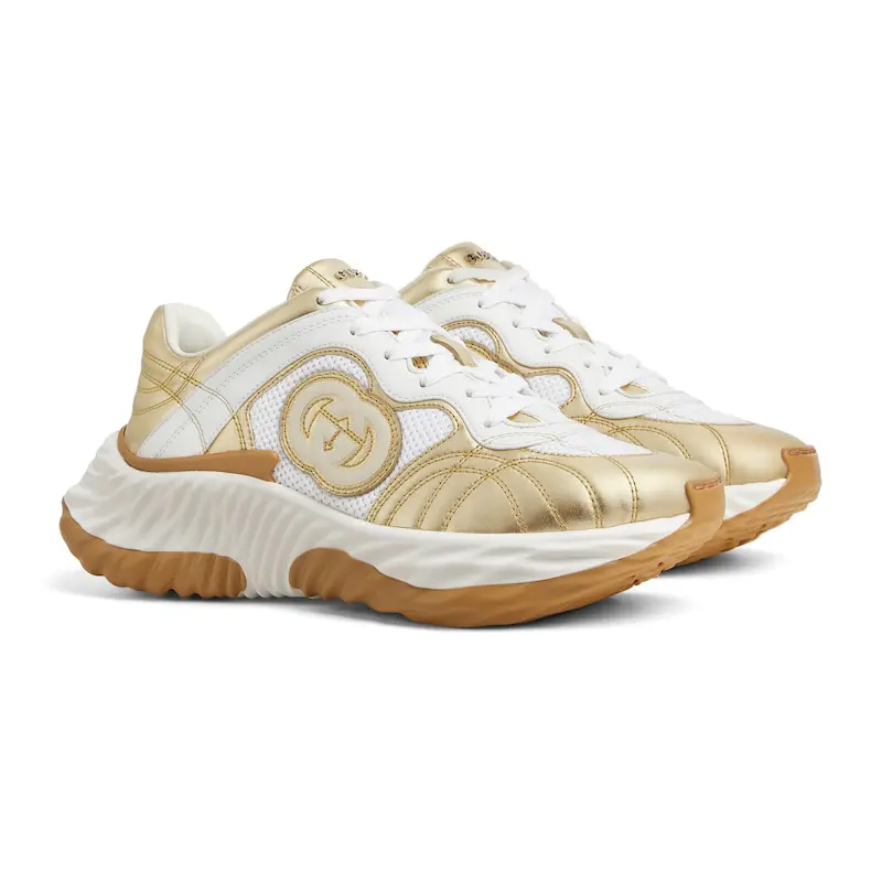 Gucci Ripple series women's thick soled sports shoes Sneakers