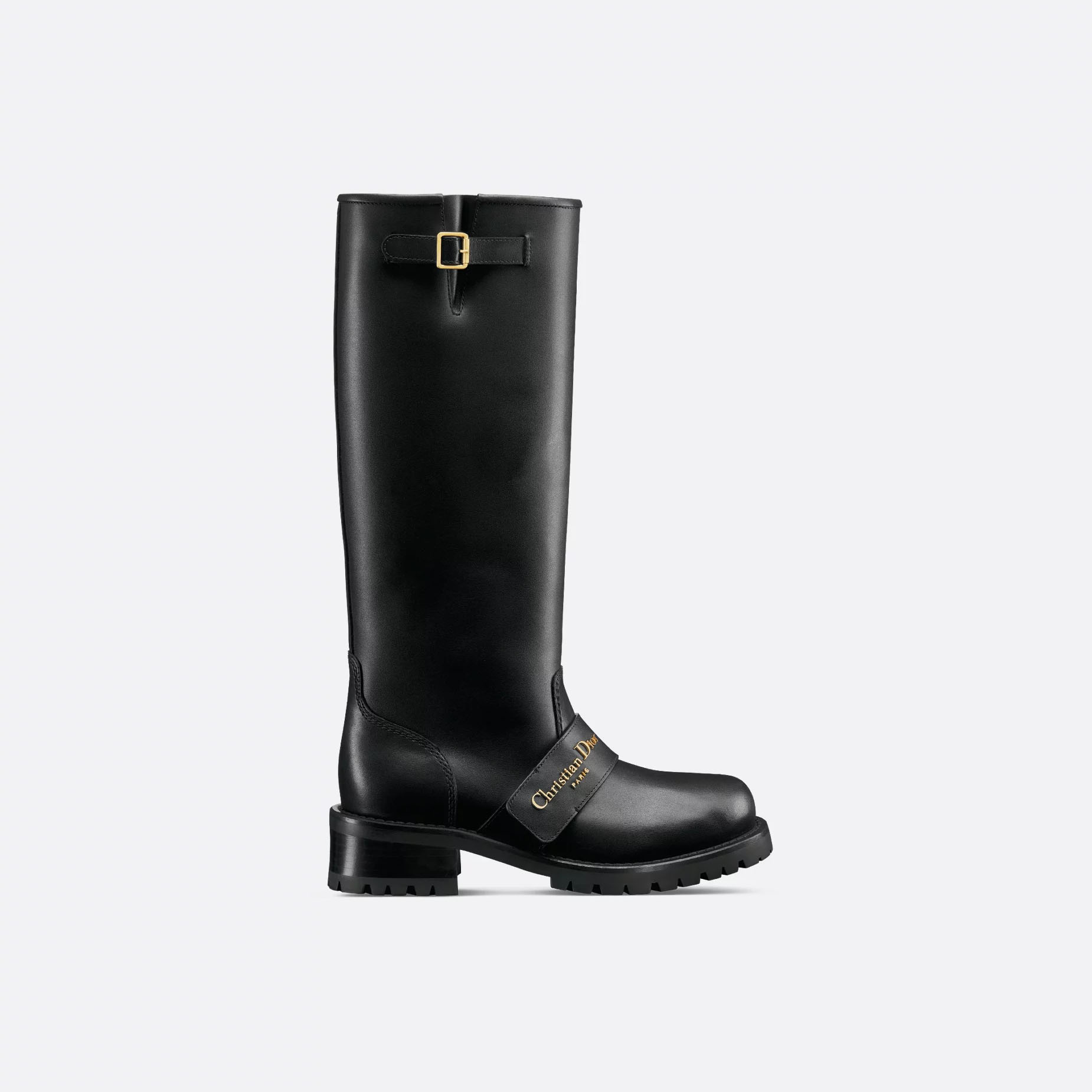 Dior black long boots
